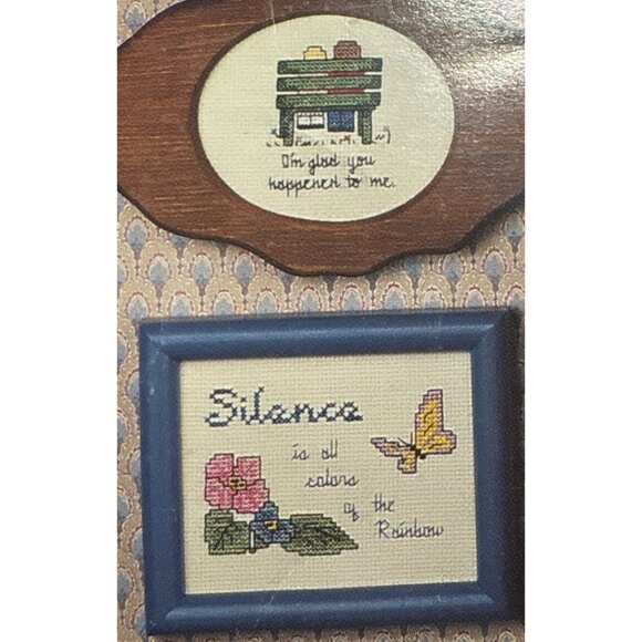 Cross Stitch Patterns Mini Sayings Leisure Arts Short And Sweet #2 Leaflet 473 - Picture 4 of 6